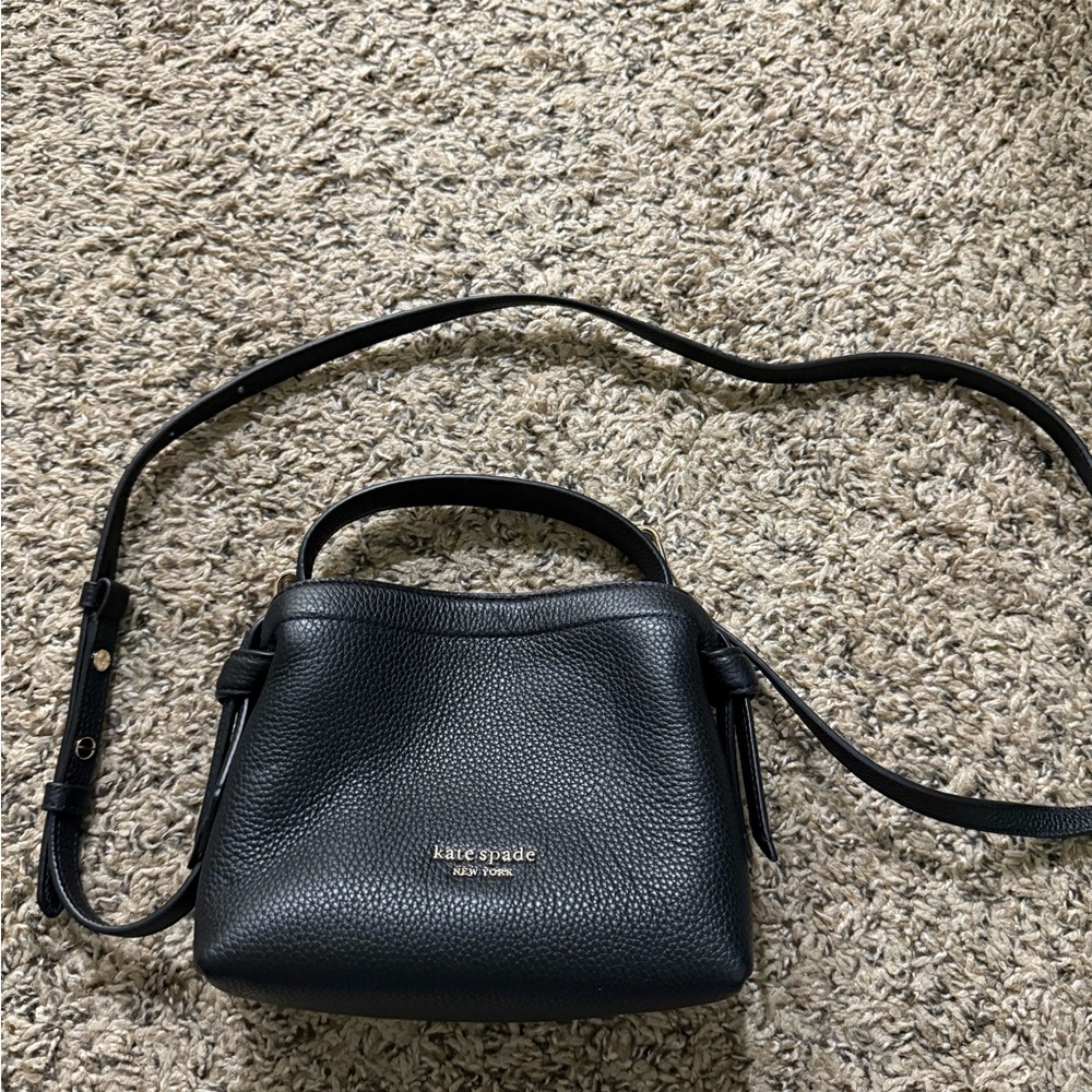 Kate Spade Black Mini Knott Crossbody